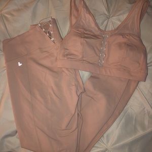 Fabletics legging and bra set
